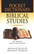 Pocket Dictionary of Biblical Studies: Over 300 Terms  Clearly & Concisely Defined