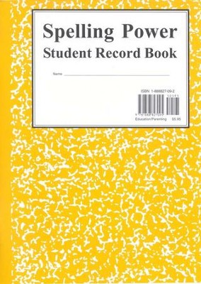 Yellow Student Record Book--Grades 6 and Up   -     By: Beverly L. Adams-Gordon
