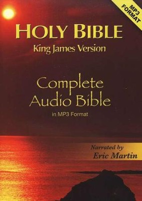 KJV Complete Bible on 2 CD's (MP3)   -     Narrated By: Eric Martin
    By: Eric Martin
