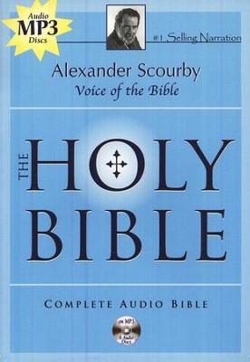 KJV Complete Bible on 6 CD's (MP3)   -     Narrated By: Alexander Scourby
