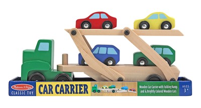 Car Carrier and Cars Set, 5 pieces  - 
