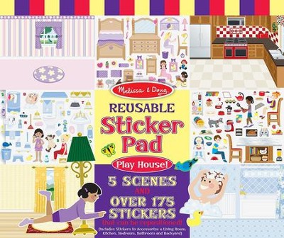 Play House Reusable Sticker Pad  - 