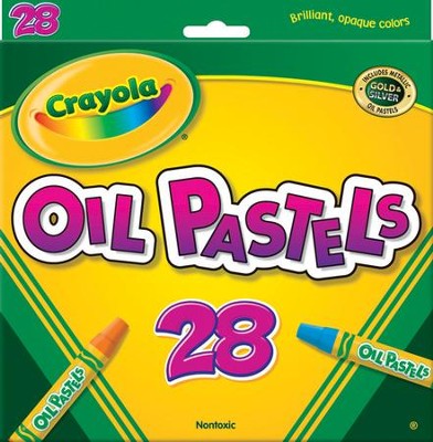 Crayola, Oil Pastels, 28 Pieces  - 
