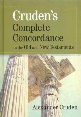 Cruden's Complete Concordance, hardcover   -     By: Alexander Cruden

