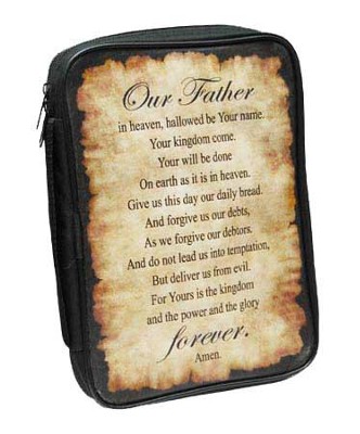 Lords Prayer Bible Cover  - 