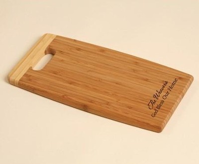 Personalized Bamboo Cutting Board   - 