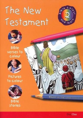 Bible Colour and Learn: 02 The New Testament  - 