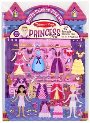 Princess, Puffy Sticker Playset   - 