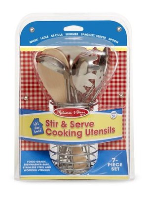 Let's Play House! Stir and Serve Cooking Utensils  - 