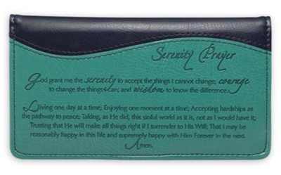 Serenity Prayer, Checkbook Cover   - 