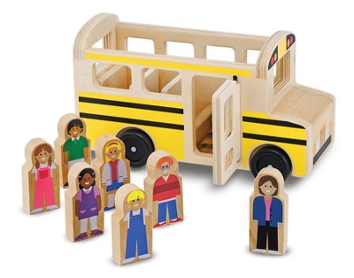 School Bus set, 8 Pieces    - 