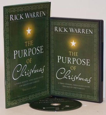 Purpose of Christmas DVD and Study Guide   -     By: Rick Warren
