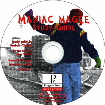 Maniac Magee Study Guide on CDROM  - 