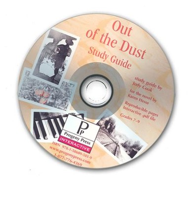 Out of the Dust Study Guide on CDROM  - 
