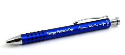 Personalized, Father's Day Pen Blue                        - 