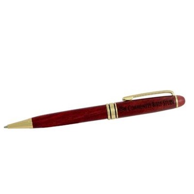 Personalized Rosewood Pen with Name and Message   - 