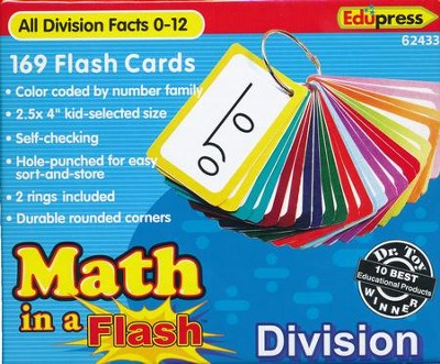 Math in a Flash Flashcards: Division  - 
