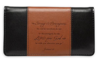 Strong and Courageous, Checkbook Cover                             - 
