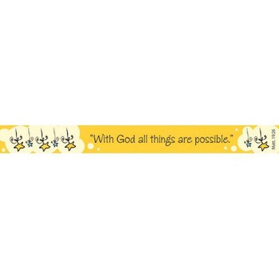 With God All Things are Possible Magnetic Strip  - 