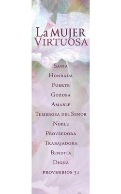 La Mujer Virtuosa, 25 Marcadores  (Virtuous Woman, 25 Bookmarks)  - 