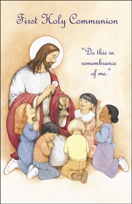 First Communion, Jesus with Children, Bulletins, 100  - 