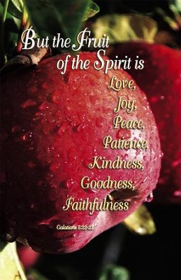 The Fruit Of The Spirit (Galatians 5:22-23) Bulletins, 100  - 