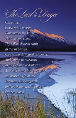 Lord's Prayer, Winter (Matthew 6:9-13) Bulletins, 100  - 