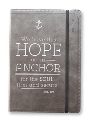 We Have This Hope As An Anchor, Journal, Black                     - 
