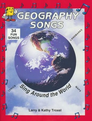 Audio Memory Geography Songs Book Only   -     By: Kathy Troxel
