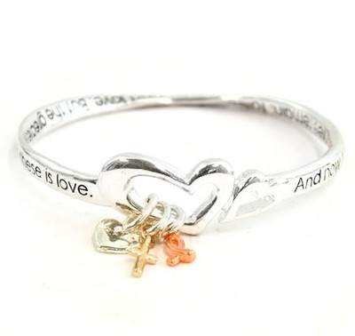 Faith, Hope, Love Mobius Bracelet  - 