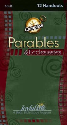 Parables & Ecclesiastes Adult Bible Study Weekly Compass Handouts  - 