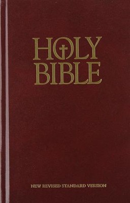 NRSV Pew Bible, Burgundy (American Bible Society)   - 