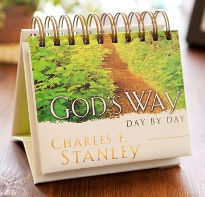 Gods Way Day by Day, DayBrightener, Perpetual Calendar   -     By: Charles F. Stanley
