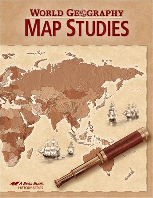 Abeka World Geography Map Studies Book   - 