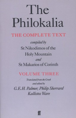 The Philokalia, Volume 3   -     Edited By: G.E.H. Palmer, Philip Sherrard, Kallistos Ware
    By: G.E.H. Palmer, P. Sherrard & K. Ware, eds. & trans.
