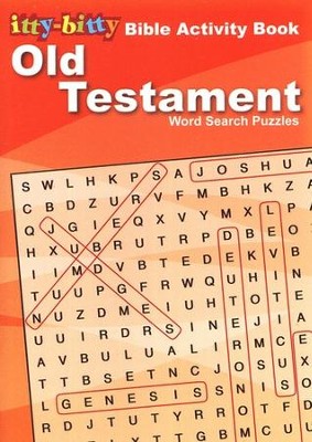 Old Testament Word Search Puzzles--Ages 7 and Up   - 