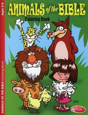 Animals of the Bible Coloring Book--Ages 2 to 5   - 
