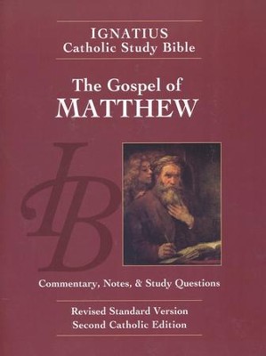 The Gospel of Matthew, RSV, Second Edition  Ignatius Catholic Study Bible  -     By: Scott Hahn, Curtis Mitch
