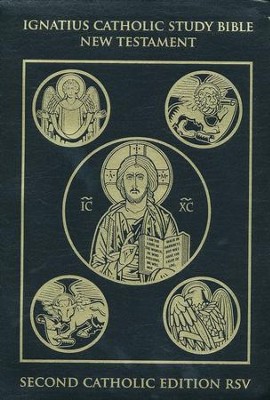 RSV Ignatius Catholic Study Bible New Testament 2nd Edition, Leatherbound  -     By: Scott Hahn
