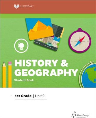 Lifepac History & Geography Grade 1 Unit 9: I Live In The World   - 