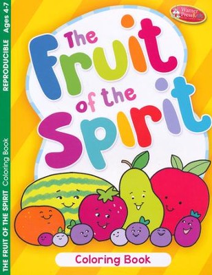 Fruit of the Spirit Coloring Book, Ages 4-7  - 