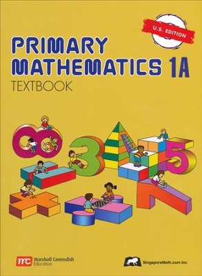 Singapore Math: Primary Math Textbook 1A US Edition   - 