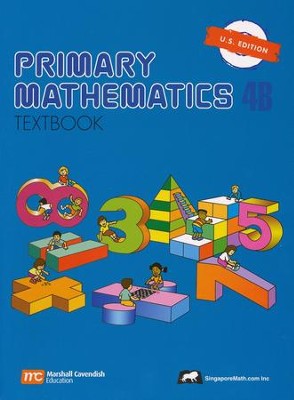 Singapore Math: Primary Math Textbook 4B US Edition   - 