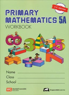 Singapore Math: Primary Math Workbook 5A US Edition   - 