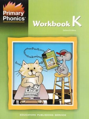 Primary Phonics Consonant Lessons Workbook K (Homeschool  Edition)  -     By: Barbara W. Makar
