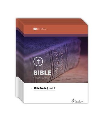 Lifepac Bible, Grade 10, Workbook Set   -     By: Alpha Omega
