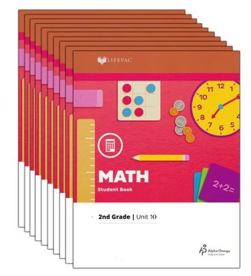 Lifepac Math, Grade 2, Workbook Set   -     By: Alpha Omega
