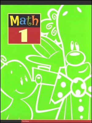 BJU Press Math 1 Student Worktext (3rd Edition)  - 