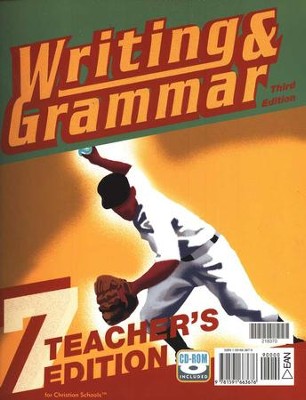 BJU Press Writing & Grammar Grade 7, Teacher's Edition   - 