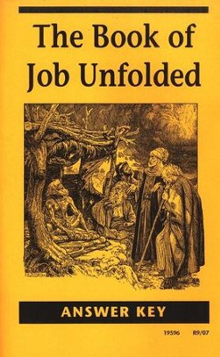 The Book of Job Unfolded Answer Key, Grade 12       -     By: Homeschool
